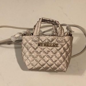 MZ Wallace NWT Tiny Metro Tote Pale Rose Gold
